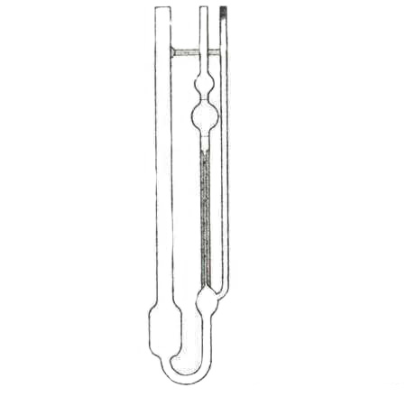 玻璃儀器，1836帶常數(shù) 三管烏氏粘度計(jì)（稀釋型）0.48mm