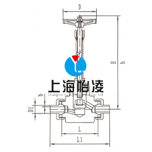 DJ21Y-160P低溫高壓長(zhǎng)軸截止閥圖紙
