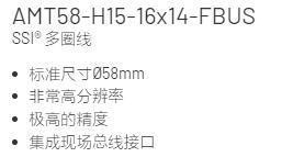 DATASENSING 對(duì)編碼器AMT58系列