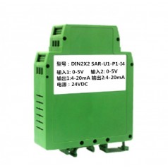 4-20mA轉(zhuǎn)0-10V直流信號分配器、多路變送器