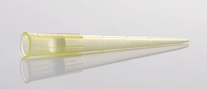 1-200ul濾芯吸嘴，黃色，帶刻度，盒裝滅菌，科進(jìn)/KIRGEN